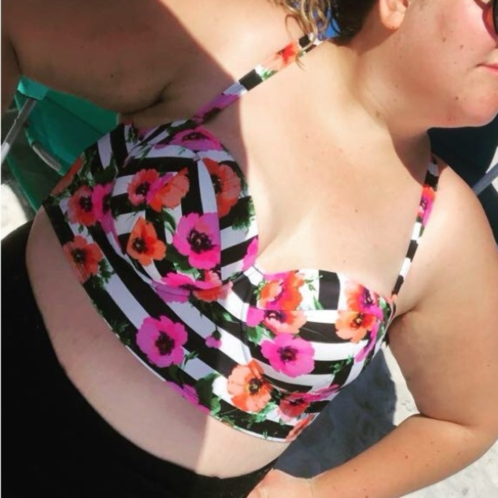 3X Torrid push-up bikini top